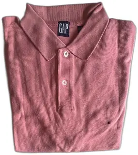 GAP Pink Polo Shirt XL 100 Percent Cotton Tag Attached Made in Thailand Unused