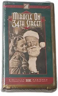 Miracle On 34th Street VHS 50th Anniversary Edition Sealed THX 1997