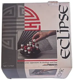 1989 TEDCO Eclipse 3D Strategy Game Complete Boxed Ages 7 to Adult USA