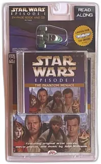 Star Wars Episode I Phantom Menace Read Along Book CD Set 1999 MicroMachines