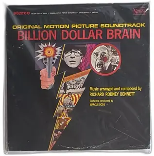 Billion Dollar Brain Original Motion Picture Soundtrack Vinyl 1968 United Arti