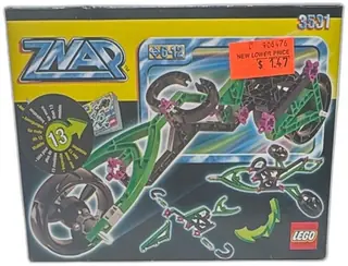 LEGO ZNAP Set 3531 Multi Model Building Kit 1998 Sealed Box Collectible