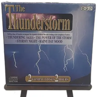 The Thunderstorm 2 CD Set Madacy Music Group 1993 Nature Sounds Sealed