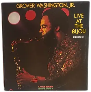 Grover Washington Jr Live At The Bijou 2LP Vinyl Kudu KUX-3637 M2 Jazz Funk 1977