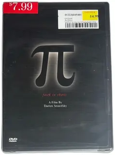 Pi Faith In Chaos DVD Movie Darren Aronofsky Special Edition New Sealed