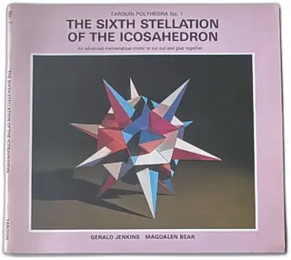 Tarquin Polyhedra No 1 The Sixth Stellation Of The Icosahedron 1985 Model Book