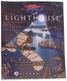 Lighthouse The Dark Being Official Strategy Guide Prima Sierra 1996 New Sealed PC Mac