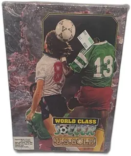 World Class Soccer US Gold 1991 IBM 3.5 Inch PC Big Box Factory Sealed