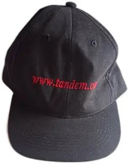 Richardson Tandem Black Adjustable Cap Campus Casual Relaxed Pro Model Hat