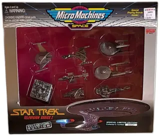 Micro Machines Star Trek Television Series I Collectors Edition Boxed 1995