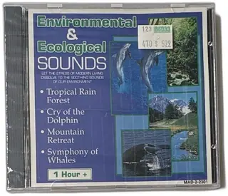 Environmental And Ecological Sounds CD Tropical Rain Forest Dolphins Whales