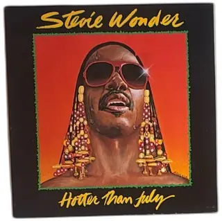 Stevie Wonder Hotter Than July Vinyl LP 1980 Tamla Original Gatefold Insert
