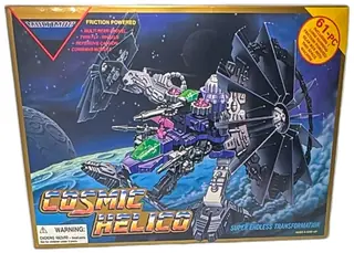 Multimac Cosmic Helico Friction Powered Construction Kit 61 Pieces 1980s