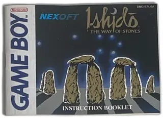 Nintendo Game Boy Ishido The Way Of Stones Instruction Manual Booklet Nexoft 1990