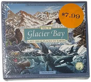 Glacier Bay Vol II The Nature Company Audio Library CD Set Sealed 1993