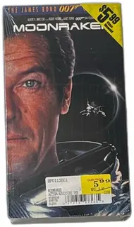 James Bond 007 Moonraker Sealed VHS Tape MGM UA Roger Moore 1979