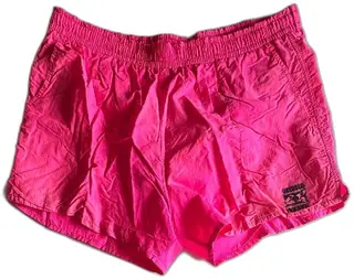 Vintage Territory Hawaii Pink Running Shorts Large USA Made Mesh Lined Unused