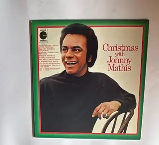 Christmas With Johnny Mathis Columbia Limited Edition Vinyl LP LE 10196 1980s