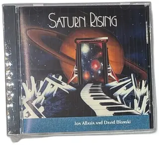 Saturn Rising CD Jon Allasia David Blonski 1993 Timeless Productions Space Mus