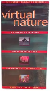 Virtual Nature VHS 1993 The Nature Company Miramar Productions Sealed New