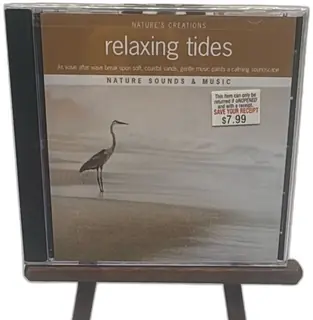 Natures Creations Relaxing Tides Nature Sounds Music CD Sealed 2003 Calm