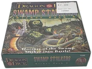 Dragon Dice Swamp Stalkers Kicker Pack 5 TSR 1506 New Sealed 1996 Collectible
