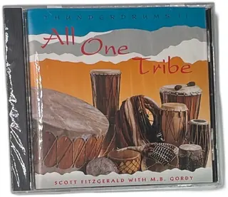 Thunderdrums II All One Tribe CD Scott Fitzgerald MB Gordy 1993 Sealed