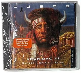 Cusco Apurimac III Nature Spirit Pride CD New Sealed 1997 Higher Octave Music