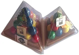 Channel Craft Oops Again and Oops Wooden Pyramid Logic Puzzle Pair in Box