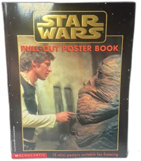 Star Wars Pull-Out Poster Book 1997 Scholastic 15 Mini Posters