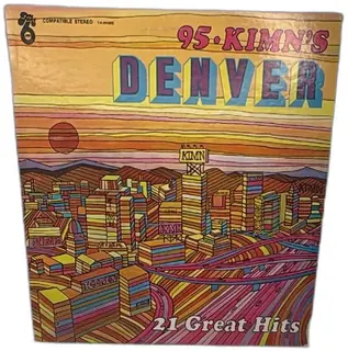 95 KIMN's Denver 21 Great Hits 1960s Vinyl LP Take 6 Inc Compilation Album