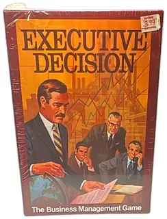 Executive Decision Avalon Hill 1981 Sealed Business Management Board Game