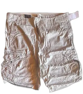 Converse One Star Cargo Shorts Size 40 Men’s Beige 100 Percent Cotton Utility