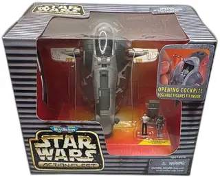 Star Wars Action Fleet Slave I Micro Machines 1996 Boba Fett Han Solo NIB