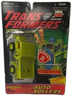 1994 Hasbro Transformers G2 Auto Rollers Decepticon Dirtbag MOC Sealed