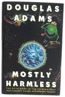Douglas Adams Mostly Harmless First Edition Hardcover 1992 Harmony Books