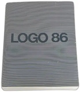 Logo 86 Proceedings MIT 1986 Educational Computing Conference Book Spiral Bound