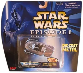 Star Wars Episode I Micro Machines Gian Speeder Die Cast Metal 1999 NIB