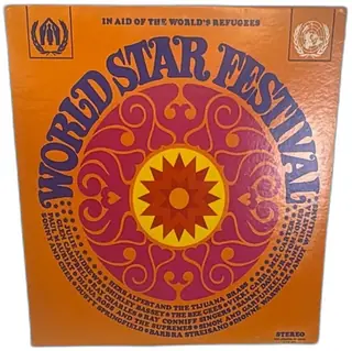 World Star Festival Vinyl LP 1969 United Nations Refugees Aid Compilation Various Art
