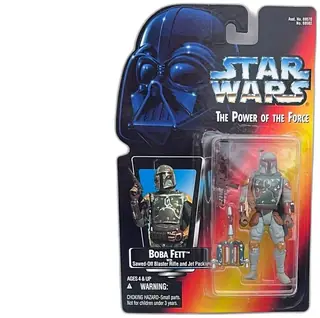 Star Wars Power Of The Force Boba Fett Action Figure Kenner 1995 Mint Sealed