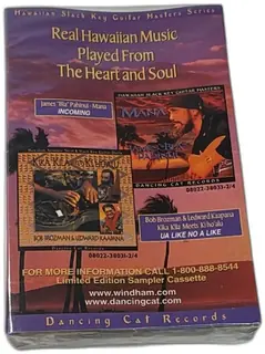 Dancing Cat Records Hawaiian Slack Key Masters Series Sampler Cassette Sealed