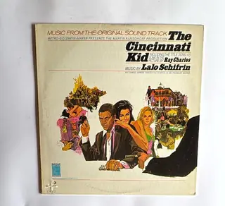 The Cincinnati Kid Soundtrack MGM Records Lalo Schifrin E4313 Ray Charles 1965