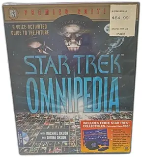 Star Trek Omnipedia Premier Edition Windows CD-ROM New Sealed Collectibles