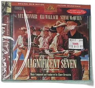 The Magnificent Seven Original MGM Soundtrack Deluxe Edition CD New Sealed