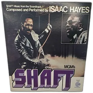 Isaac Hayes Shaft Original 1971 MGM Soundtrack Double Vinyl LP Enterprise ENS 2-5002