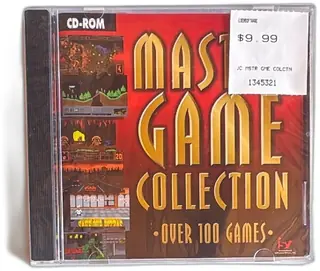 ISV Master Game Collection CD ROM Over 100 DOS PC Games 1996 Factory Sealed