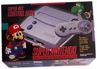 Super Nintendo SNES Control Deck Complete In Box 1997 Original Packaging