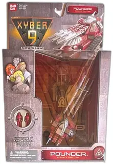 Bandai Xyber 9 New Dawn Pounder Renard’s Army Tank 1999 Sealed Box Collectible