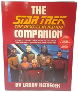 The Star Trek The Next Generation Companion Revised Edition Larry Nemecek 1995 PB