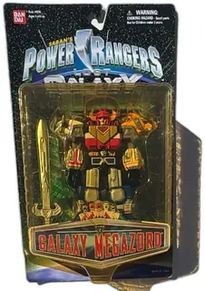Bandai Power Rangers Lost Galaxy Megazord Action Figure 1998 New Sealed
